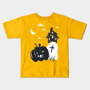 Pumpkin Night Kids T-Shirt